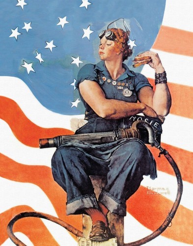 Rosie the riveter norman - the,