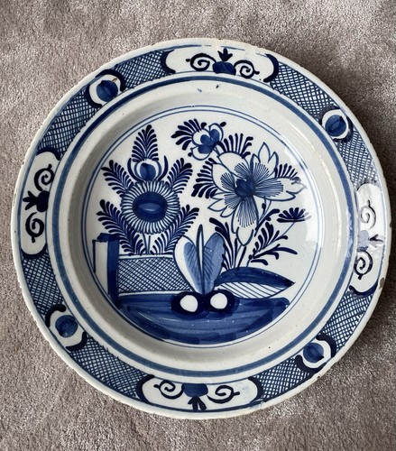 Delft plat faïence décor - delft,