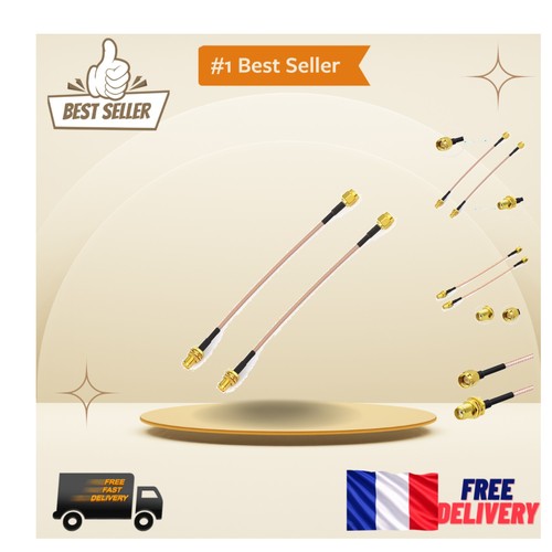 Rallonge antenne sma - sma, rg316