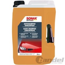 1X 5 Litres SONAX SHAMPOING AUTO CONCENTRÉ NETTOYANT LAVAGE AUTO