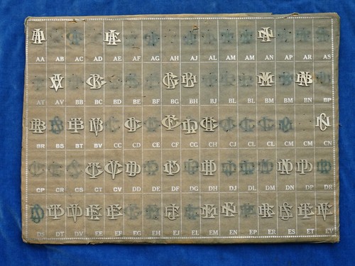 Rare monogramme ancien - monogramme,