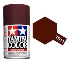 Peinture bombe Marron brillant