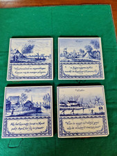 quatre anciens carreaux en