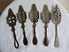 5 cuillères à absinthe métal marque PERNOD ABSENTE Bistrot bar