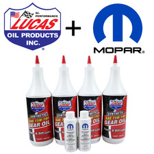 LOT DE 4L 75W140 HUILE POUR