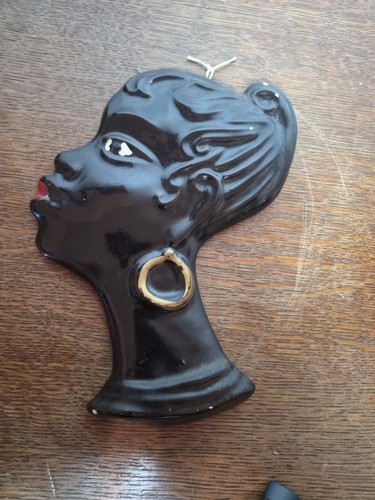 Buste africain céramique - buste,