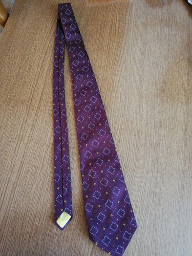 Cravate vintage tergal marque - cravate,