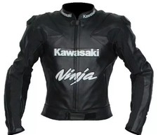 Veste en cuir Kawasaki Ninja