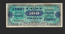 Billet de banque de France 100