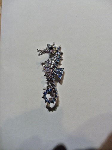 Jolie broche cheval mer - broche,