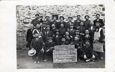 CPA 59 CARTE PHOTO LES MOBILISES DU NORD  FERME DU PORTAIL (AU VERSO LES NOMS DE