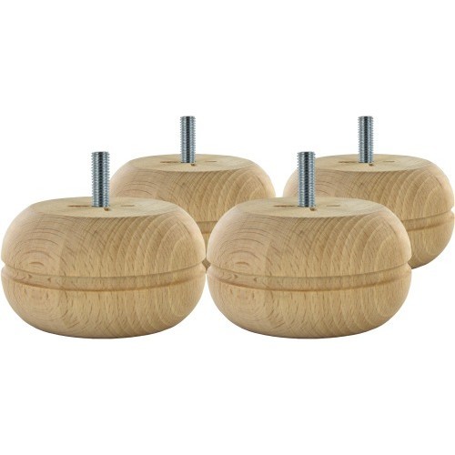 Pied meuble boule - de,