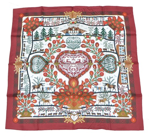 Authentique foulard hermes - foulard,
