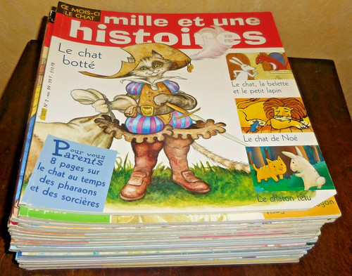 Lot magazines mille une - magazines,