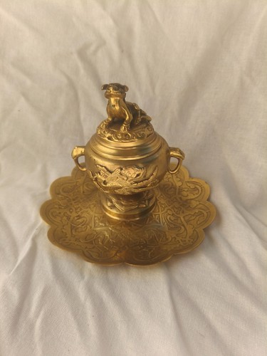 Bel encrier bronze - bel,