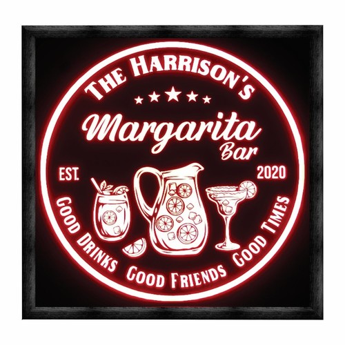 Custom margarita sign led - margarita,