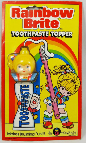 Rainbow brite toothpaste - rainbow,