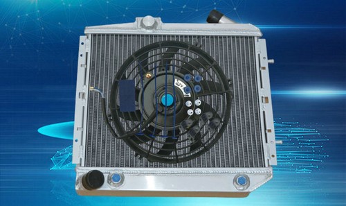 Aluminum radiator fan - radiator+fan, for