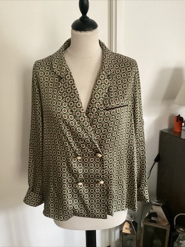 Chemise zara taille vert - zara,