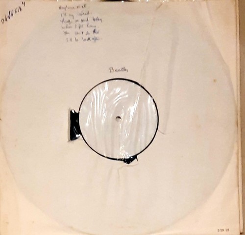 The beatles test pressing - the,