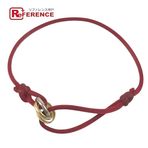 Cartier trinity cord bracelet - cartier,