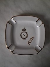Cendrier vide poche, N couronné, Napoléon porcelaine de luxe Corse F.D.