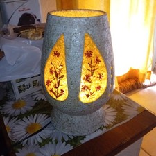 ANNEES 70 LAMPE EN GRÉS ET