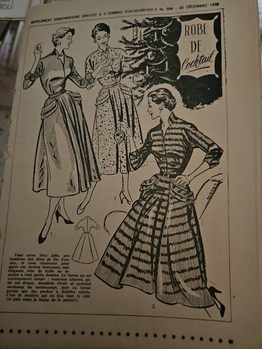 Ancien patron couture femme - ancien,