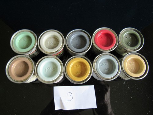 Lot pots de - 3,