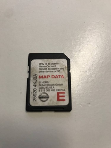 Nissan connect sat nav - nav, card