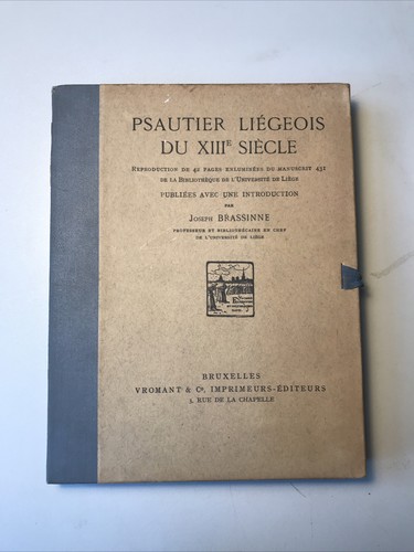Psautier liégeois xiiie - du,