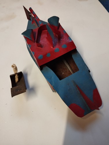 Jouet ancien bateau - jouet,