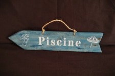 Panneau Flèche Bois Flotté