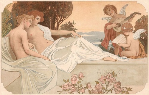 Adagio musique ange nymphe - adagio,