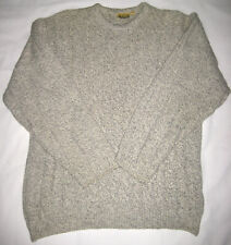 PULL UNI CÔTELÉ POUR HOMME GRIS COL ROND T XL