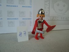 PLAYMOBIL vintage chevalier croisé #7 cape épée bouclier type 3261 3265 / 1976