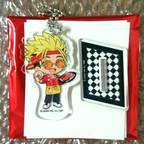 Trigun amcafe vash acrylic - trigun,