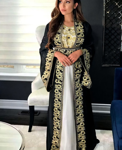 Caftan mariage noir - mariage, et