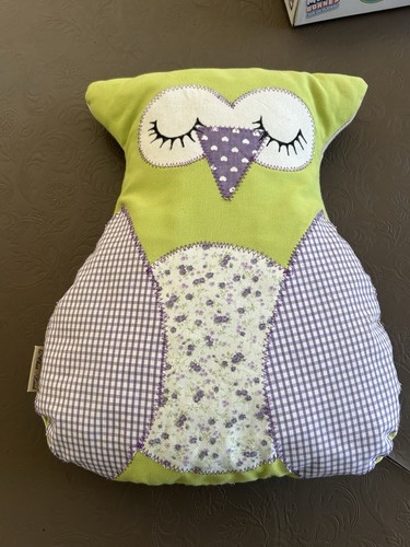 Coussin hibou fait main - coussin,