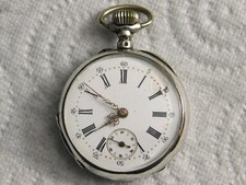 montre gousset en argent