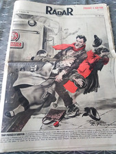 Magazine Radar décembre 1956 explosion New York prix de l'essence Marilyn Monroe