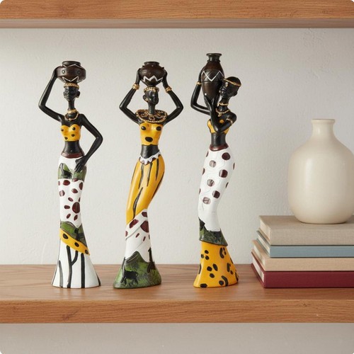 Ensemble statuettes - ensemble, 3
