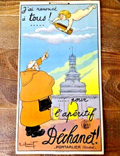 Panonceau carton lithographié