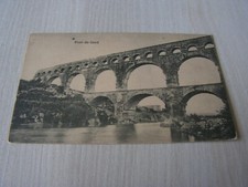 carte  postale  gard   pont du