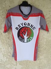 Maillot rugby BAYONNE VILLA PIA porté n°15 ROC SPORT shirt M