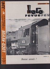 LOCO REVUE N°324  VAPEUR AURAY 1971 / WAGON ET GRUE DE SECOUR / 030 DECAUVILLE