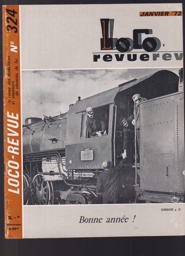 Loco revue 324 vapeur - loco, n°324