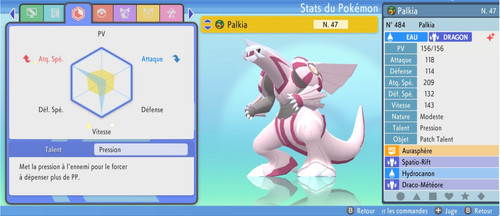 Palkia shiny 6iv - palkia,