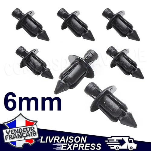 Lot rivet fixation clips - de,