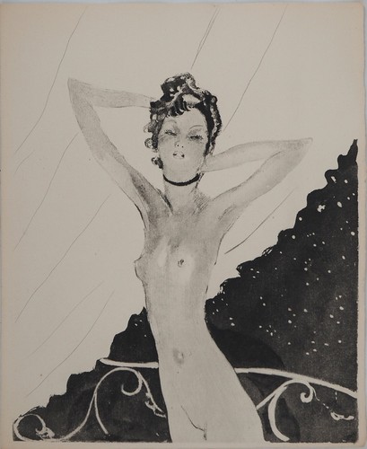 Jean gabriel domergue nu - domergue, sur